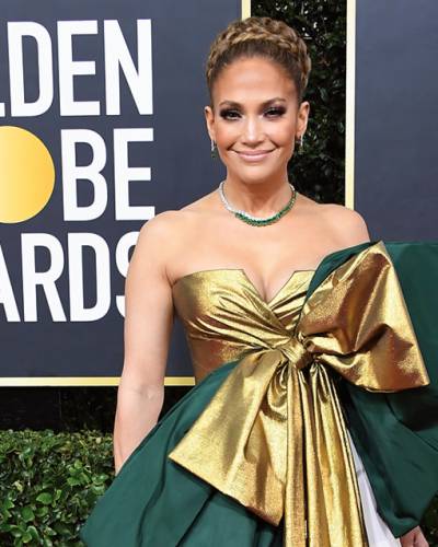 Celebrities wearing Harry Winston Jewellery to the 77th Annual Golden Globe Awards