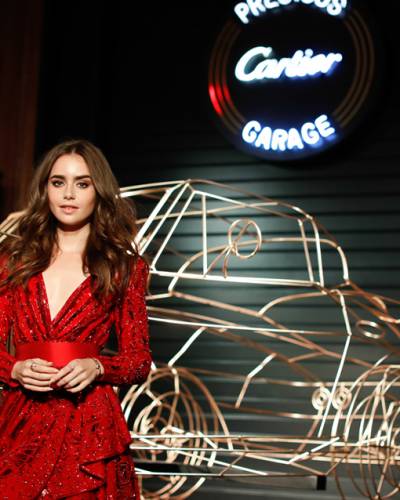 Celebrities at the Cartier Precious Garage