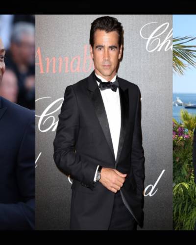 Gentlemen wears L.U.C to the Cannes Film Festival.
