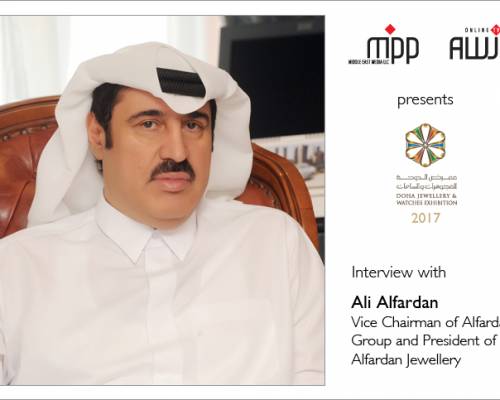 Ali AlFardan, Vice Chairman and President of AlFardan Jewellery
