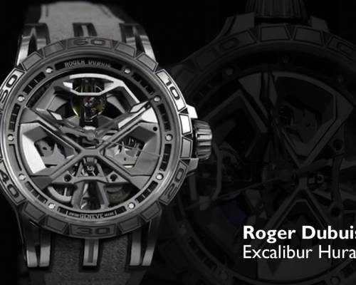 Roger Dubuis Excalibur Huracán in total black mode