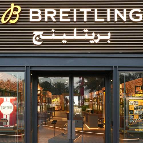 Breitling opens largest boutique in the Middle East 