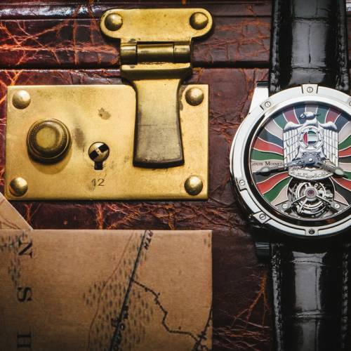 Louis Moinet introduces the UAE Falcon watch