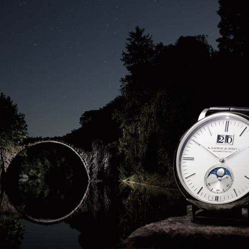 A. Lange & Sohne presents the new SAXONIA MOON PHASE