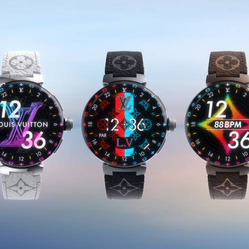 Louis Vuitton revealed its third generation of the connected watches the Tambour Horizon Light Up