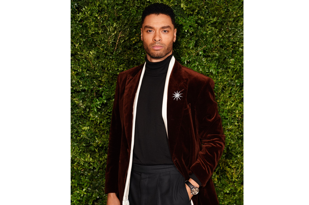 Regé-Jean Page Spotted Wearing IWC Schaffhausen 