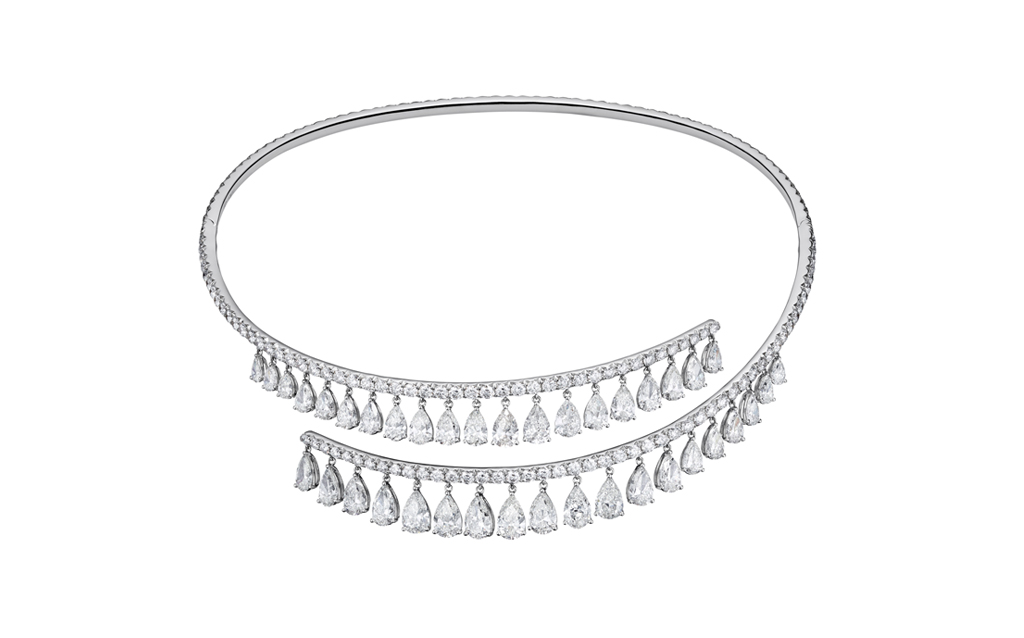 طوق Ballerina  من الذهب والالماس  من Adler