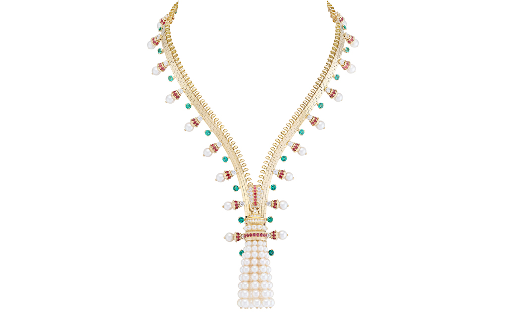 Zip Antique Lampion necklace by Van Cleef & Arpels