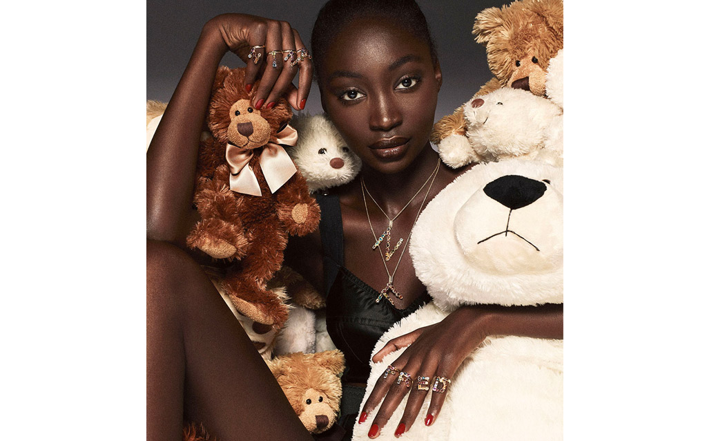 Dolce & Gabbana's new fun and glam Alphabet collection of pendants and rings