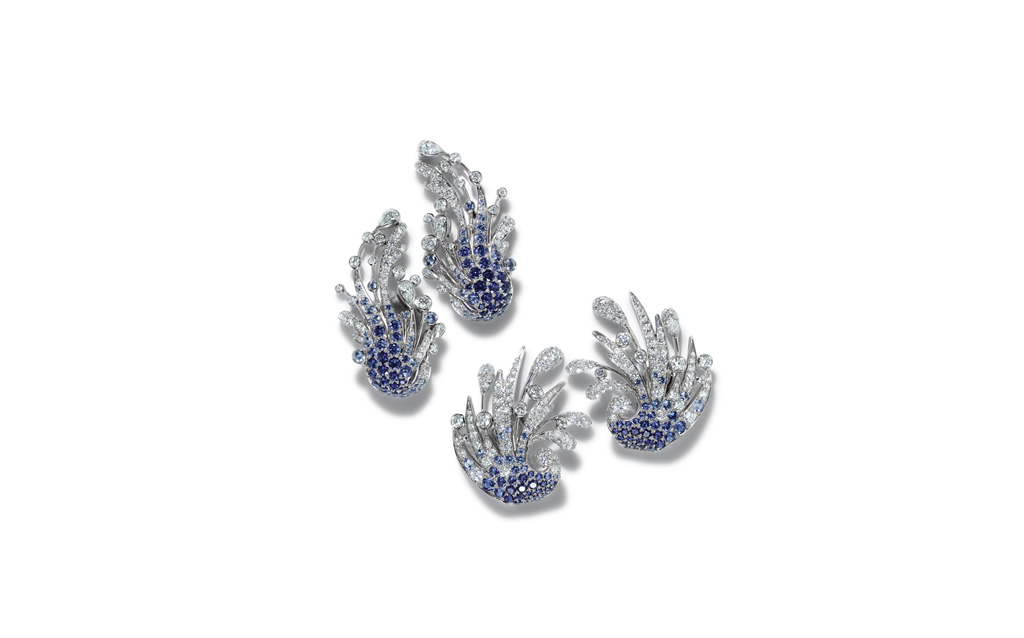 Tiffany & Co. Earrings-with-sapphire