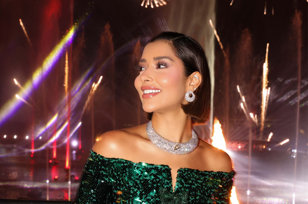 Balqees Shines in Messika at the UAE National Day Concert