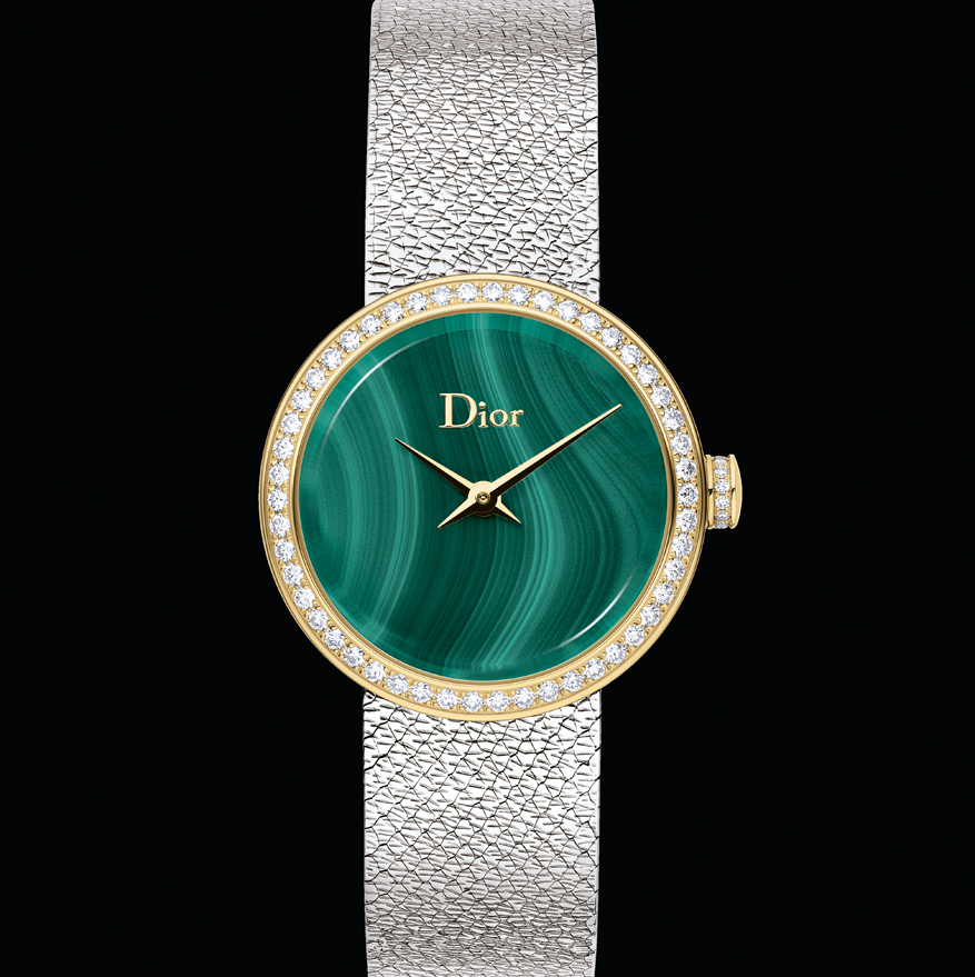 La D Dior Satine Malachite 25mm