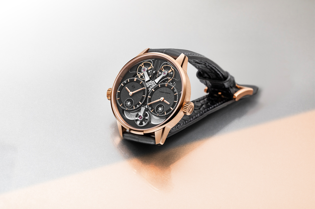 Golden Synchrony: Armin Strom’s Dual Time GMT Resonance in Rose Gold