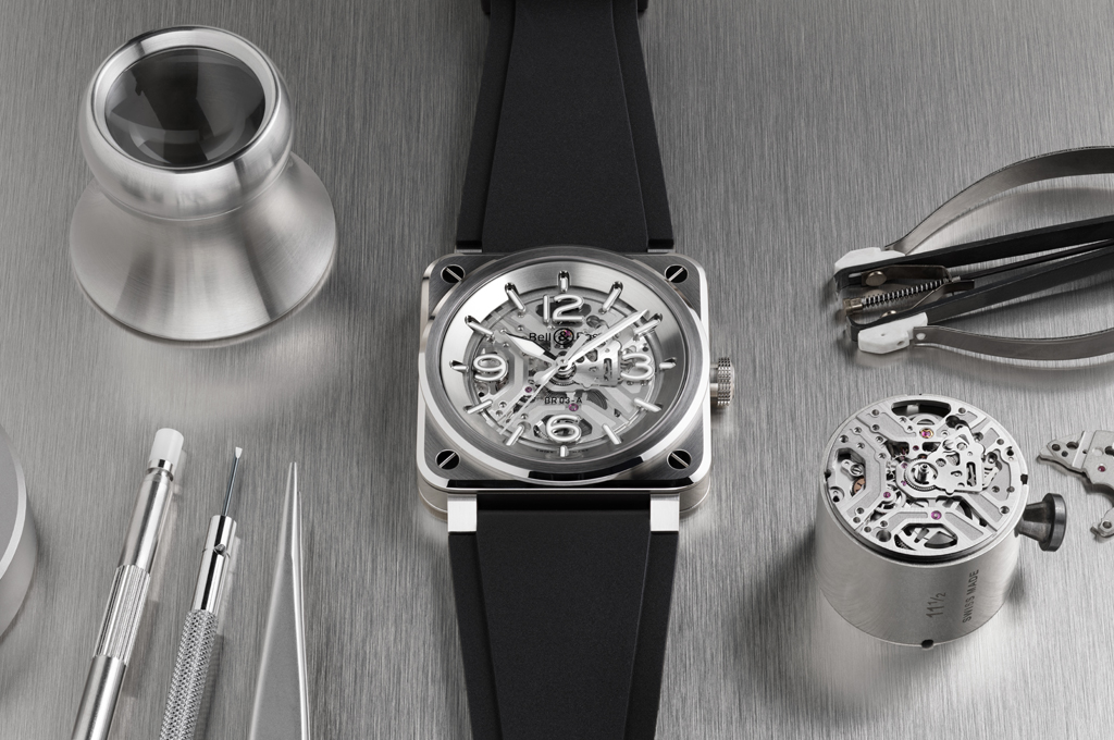 Bell & Ross Unveils BR-03 Skeleton Steel