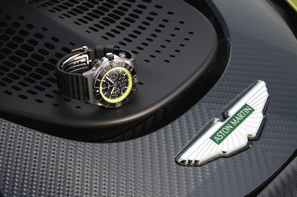 A Bespoke Breitling Super Chronomat for Aston Martin Valhalla Owners
