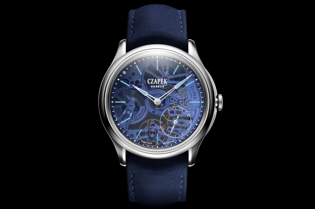 Czapek Unveils Promenade Transparencies Aqua Blue