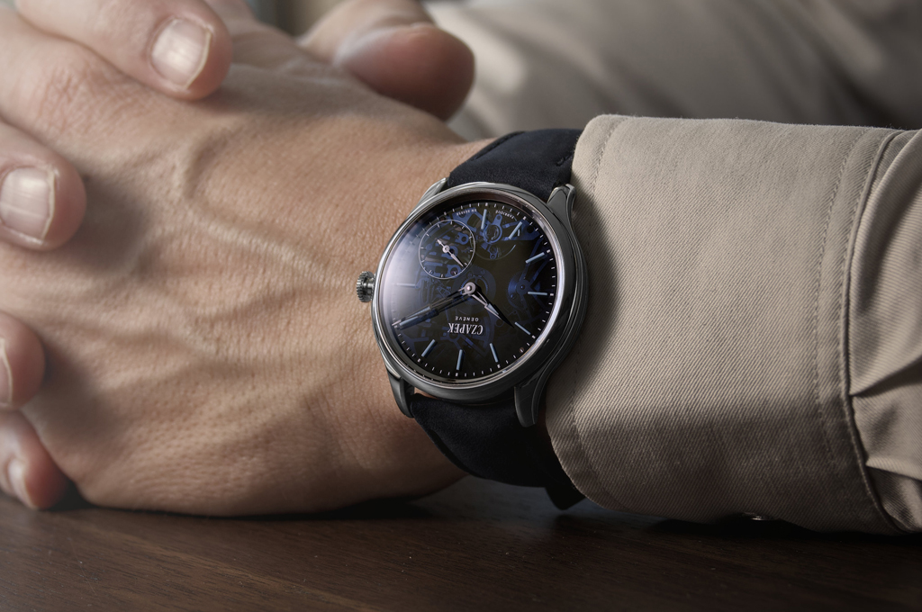 Czapek Unveils Promenade Transparencies Aqua Blue