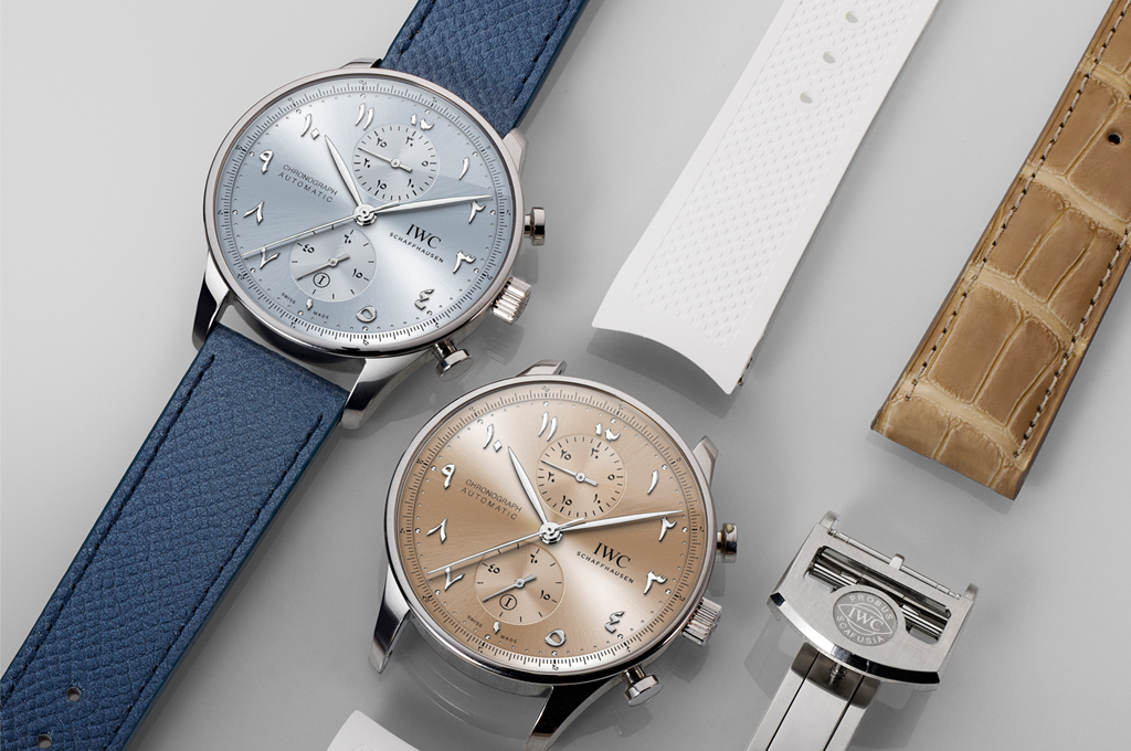 IWC Schaffhausen Introduces Portugieser Chronograph with Arabic Dial