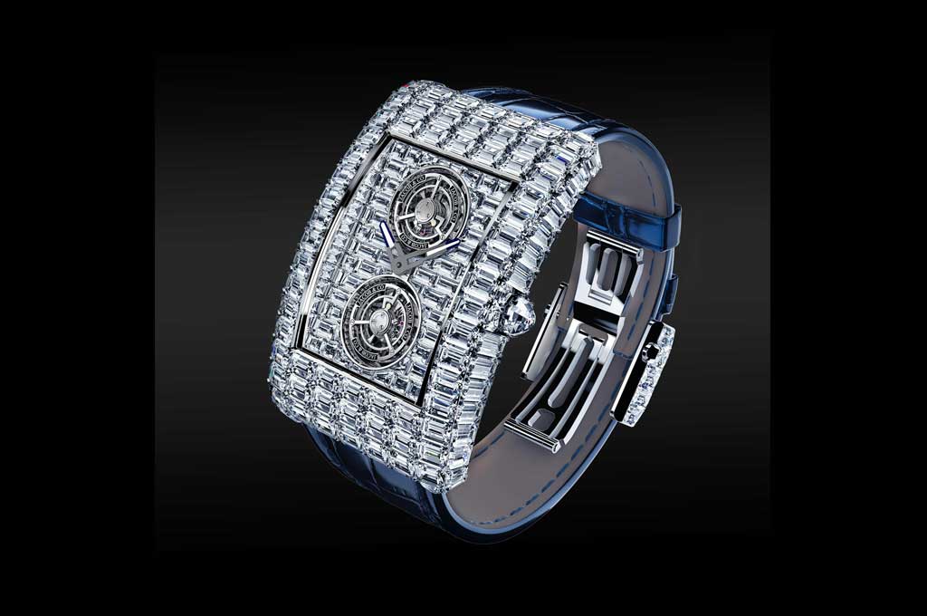 BILLIONAIRE DOUBLE TOURBILLON BY JACOB & CO.