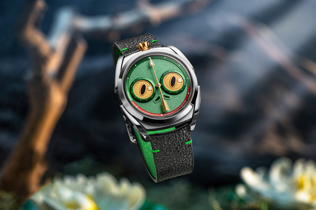 Louis Erard x Konstantin Chaykin Unveil the Unfrogettable: A Whimsical Twist on Time