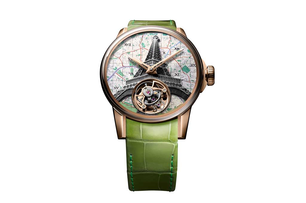 Around the world in 8 days by Louis Moinet