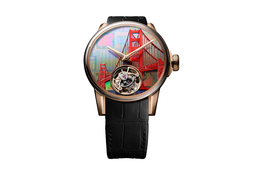 Around the world in 8 days by Louis Moinet