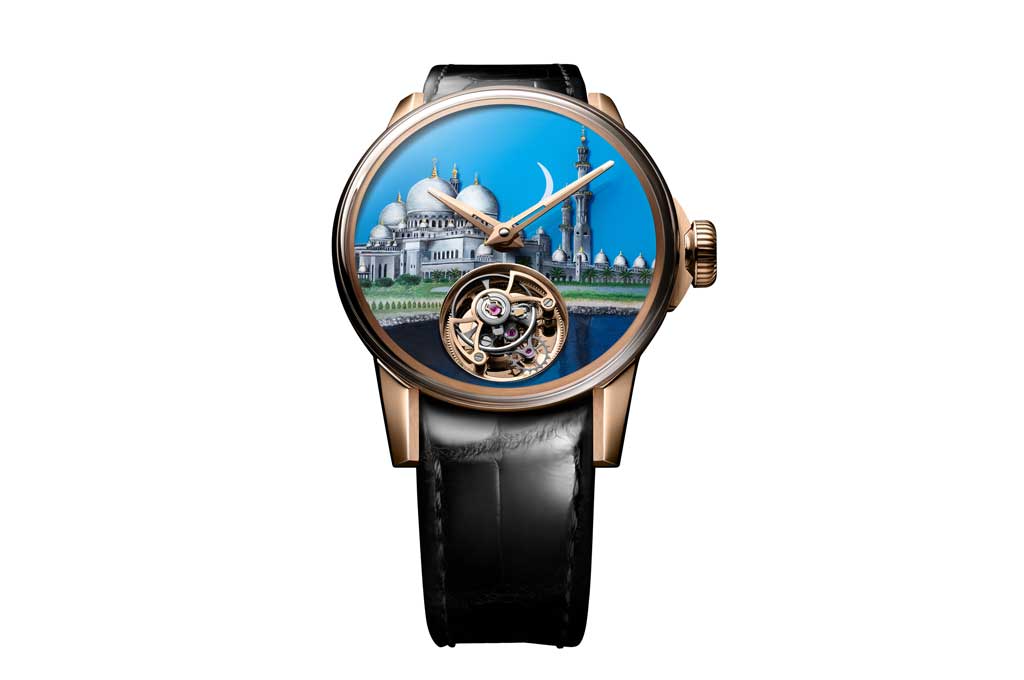 Around the world in 8 days by Louis Moinet