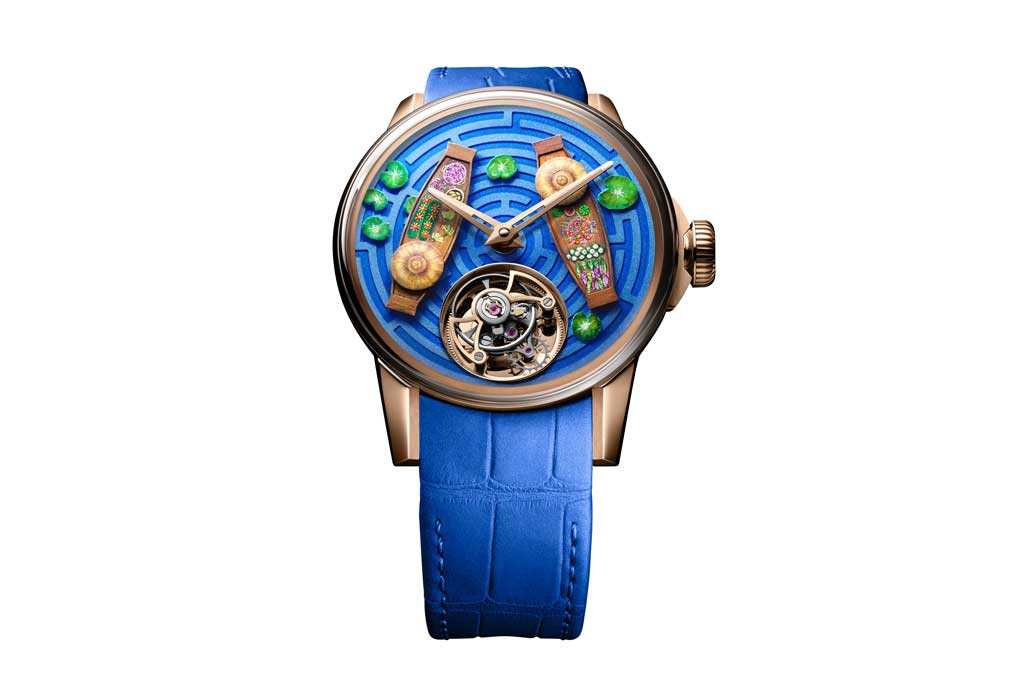 Around the world in 8 days by Louis Moinet