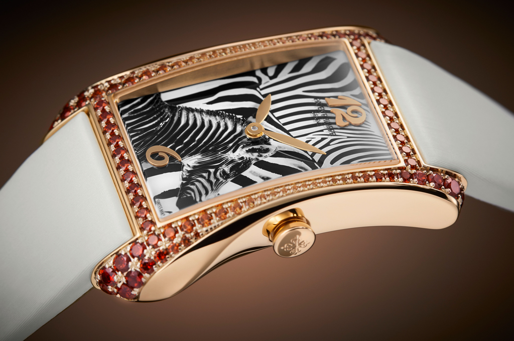 Patek Philippe Presents the Gondolo Serata in Rose Gold with Striking Zebra Dial