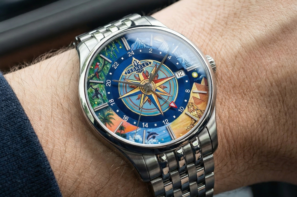 Perrelet and IFL Watches Unveil the Limited-Edition Weekend GMT Atlas